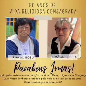 50 ANOS DE VIDA RELIGIOSA CONSAGRADA