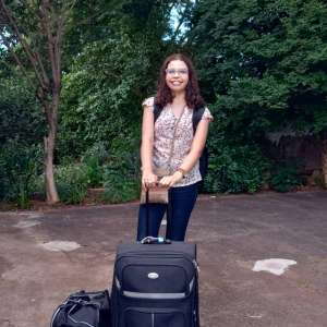 ACOLHIDA DA JOVEM THAYS NA ETAPA DO POSTULANTADO