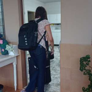 ACOLHIDA DA JOVEM THAYS NA ETAPA DO POSTULANTADO