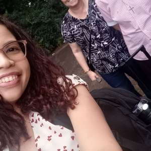 ACOLHIDA DA JOVEM THAYS NA ETAPA DO POSTULANTADO