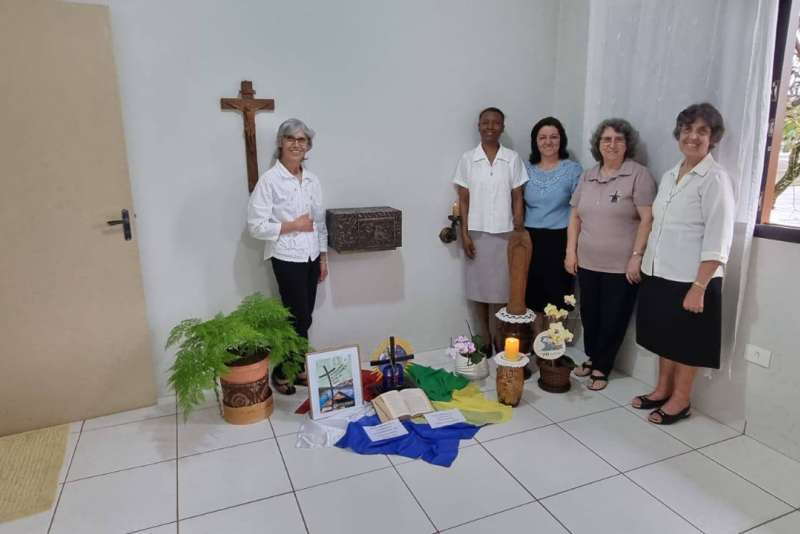 CELEBRAÇÃO DO INICIO DO TERCIADO E TAMBÉM DE ENTRADA  NO POSTULANTADO