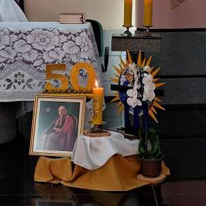 JUBILEU DE 50 ANOS DE CONSAGRAÇÃO RELIGIOSA DA IRMÃ MARIA CLEIDE