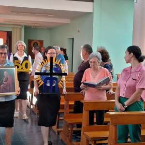 JUBILEU DE 50 ANOS DE CONSAGRAÇÃO RELIGIOSA DA IRMÃ MARIA CLEIDE
