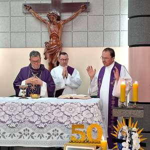 JUBILEU DE 50 ANOS DE CONSAGRAÇÃO RELIGIOSA DA IRMÃ MARIA CLEIDE