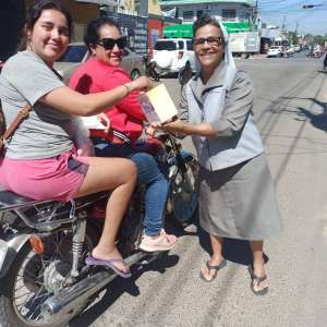 TRABALHOS MISSIONÁRIOS DAS IRMÃS DA COMUNIDADE VIRGEN DEL PILAR - PARAGUAI