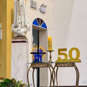 JUBILEU DE 50 ANOS DE CONSAGRAÇÃO RELIGIOSA DA IRMÃ MARIA APARECIDA