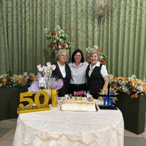 JUBILEU DE 50 ANOS DE CONSAGRAÇÃO RELIGIOSA DA IRMÃ MARIA APARECIDA