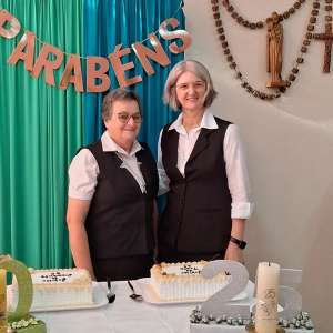 JUBILEU DE 25 E DE 60 ANOS DE VIDA RELIGIOSA CONSAGRADA