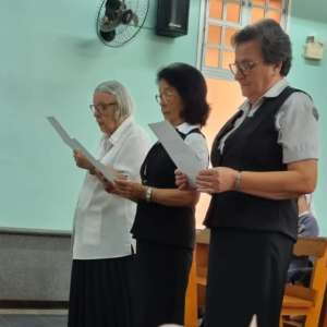 JUBILEU DE 25 E DE 60 ANOS DE VIDA RELIGIOSA CONSAGRADA