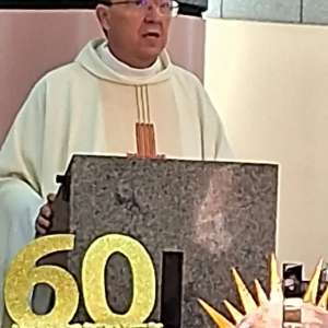 JUBILEU DE 25 E DE 60 ANOS DE VIDA RELIGIOSA CONSAGRADA