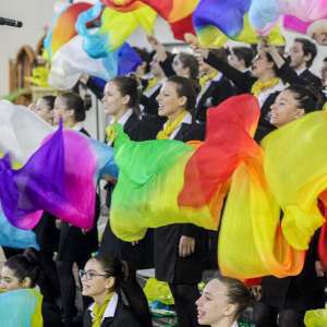 IRMÃS E FORMANDAS PARTICIPAM DA JORNADA DIOCESANA DA JUVENTUDE EM MANDAGUAÇU