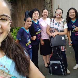 ESTÁGIO VOCACIONAL DA JOVEM BEATRIZ EM NOSSA CONGREGAÇÃO