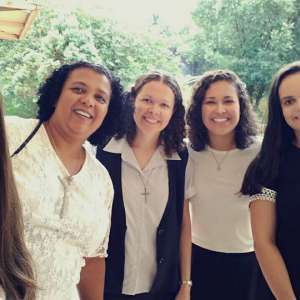 ESTÁGIO VOCACIONAL DA JOVEM BEATRIZ EM NOSSA CONGREGAÇÃO