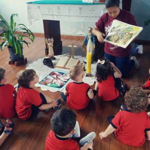 ESTÁGIO VOCACIONAL DA JOVEM BEATRIZ EM NOSSA CONGREGAÇÃO