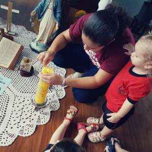 ESTÁGIO VOCACIONAL DA JOVEM BEATRIZ EM NOSSA CONGREGAÇÃO