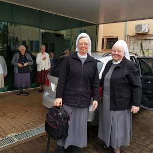 IR. M. ANDREA E IR. M. AGNES RETORNAM À ALEMANHA