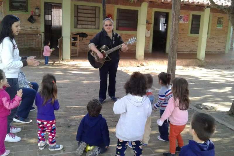 ESTÁGIO DA NOVIÇA RANNA MARIANA EM  PILAR - PARAGUAI