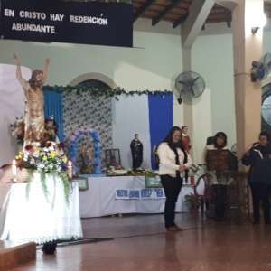 ESTÁGIO DA NOVIÇA RANNA MARIANA EM  PILAR - PARAGUAI