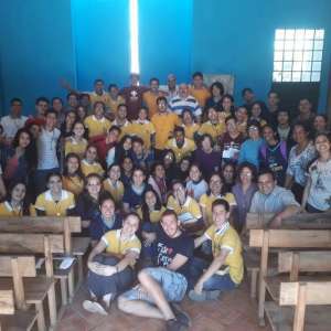 ESTÁGIO DA NOVIÇA RANNA MARIANA EM  PILAR - PARAGUAI