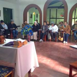 ESTÁGIO DA NOVIÇA RANNA MARIANA EM  PILAR - PARAGUAI