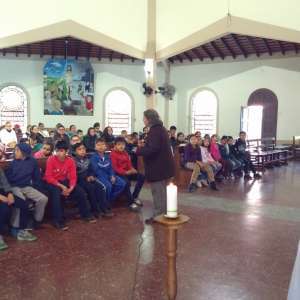 ESTÁGIO DA NOVIÇA RANNA MARIANA EM  PILAR - PARAGUAI