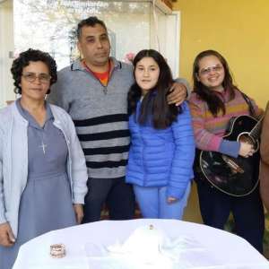 ESTÁGIO DA NOVIÇA RANNA MARIANA EM  PILAR - PARAGUAI