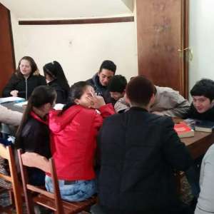 ESTÁGIO DA NOVIÇA RANNA MARIANA EM  PILAR - PARAGUAI