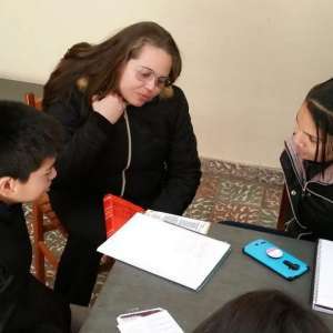 ESTÁGIO DA NOVIÇA RANNA MARIANA EM  PILAR - PARAGUAI