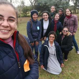 ESTÁGIO DA NOVIÇA RANNA MARIANA EM  PILAR - PARAGUAI