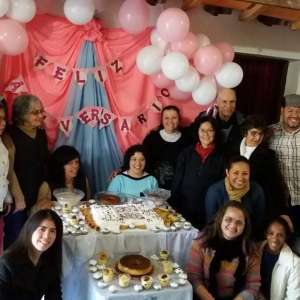 ESTÁGIO DA NOVIÇA RANNA MARIANA EM  PILAR - PARAGUAI