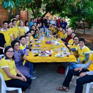 ESTÁGIO DA NOVIÇA RANNA MARIANA EM  PILAR - PARAGUAI