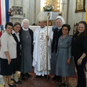 ESTÁGIO DA NOVIÇA RANNA MARIANA EM  PILAR - PARAGUAI