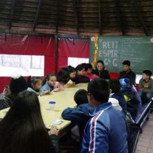 ESTÁGIO DA NOVIÇA RANNA MARIANA EM  PILAR - PARAGUAI