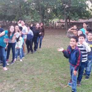 ESTÁGIO DA NOVIÇA RANNA MARIANA EM  PILAR - PARAGUAI