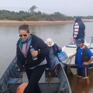 ESTÁGIO DA NOVIÇA RANNA MARIANA EM  PILAR - PARAGUAI