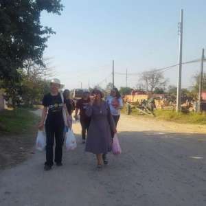 ESTÁGIO DA NOVIÇA RANNA MARIANA EM  PILAR - PARAGUAI