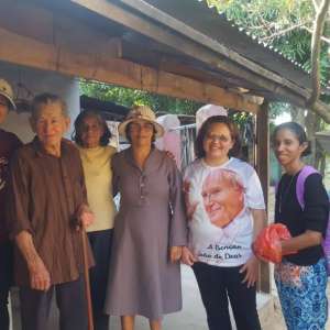 ESTÁGIO DA NOVIÇA RANNA MARIANA EM  PILAR - PARAGUAI