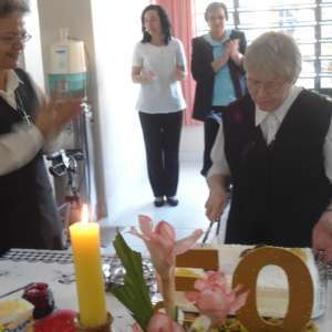 CELEBRAÇÃO DO JUBILEU DE 50 ANOS DE CONSAGRAÇÃO DA IRMÃ M. LIOBA