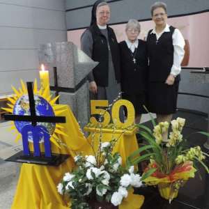 CELEBRAÇÃO DO JUBILEU DE 50 ANOS DE CONSAGRAÇÃO DA IRMÃ M. LIOBA