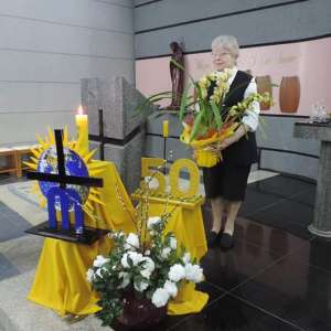 CELEBRAÇÃO DO JUBILEU DE 50 ANOS DE CONSAGRAÇÃO DA IRMÃ M. LIOBA