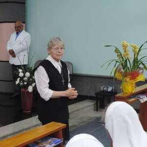 CELEBRAÇÃO DO JUBILEU DE 50 ANOS DE CONSAGRAÇÃO DA IRMÃ M. LIOBA