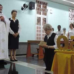 CELEBRAÇÃO DO JUBILEU DE 50 ANOS DE CONSAGRAÇÃO DA IRMÃ M. LIOBA