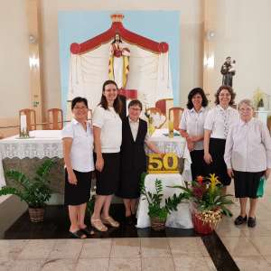 JUBILEU DE 25 E 50 ANOS DE VIDA RELIGIOSA CONSAGRADA