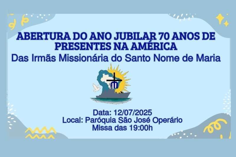 CONVITE: MISSA DE ABERTURA DO JUBILEU