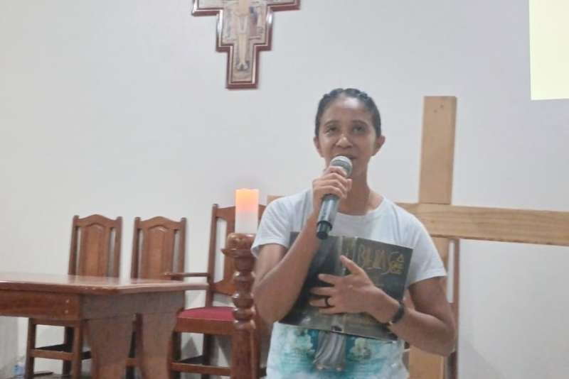 TRÍDUO EM PREPARAÇÃO PARA OS VOTOS DEFINITIVOS DA IRMÃ MARIA DO SOCORRO