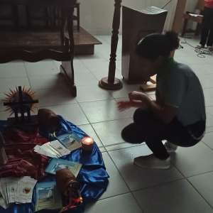 TRÍDUO EM PREPARAÇÃO PARA OS VOTOS DEFINITIVOS DA IRMÃ MARIA DO SOCORRO