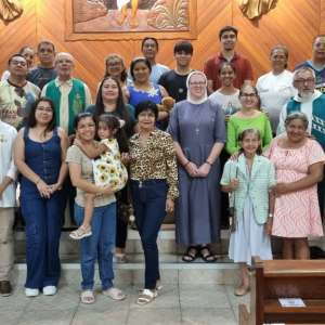 TRÍDUO EM PREPARAÇÃO PARA OS VOTOS DEFINITIVOS DA IRMÃ KÊISE MARIA