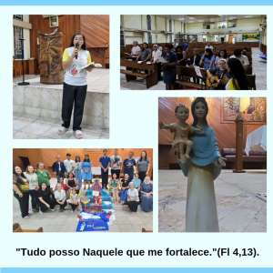 TRÍDUO EM PREPARAÇÃO PARA OS VOTOS DEFINITIVOS DA IRMÃ KÊISE MARIA