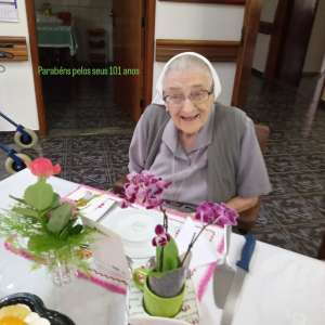 ANIVERSÁRIO DE 101 ANOS DE VIDA DA IRMÃ M. JOHANNITA