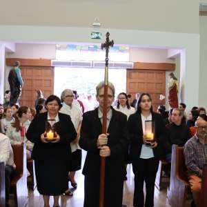 MISSA  DO JUBILEU  DE  70 ANOS DE  PRESENÇA NA AMÉRICA